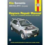 Kia Sorento, '03-'13 Haynes Repair Manual