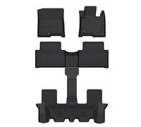 Kia Sorento 2020+ MQ4 (Hybrid) 7 Seater Series 5D moulded TPE car mats