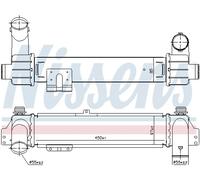 NISSENS 96215 Intercooler