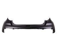 Kia Soul 17-20 Rear Bumper Upper Primed Black