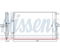 NISSENS 940573 Air conditioning condenser