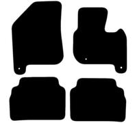 Kia Soul EV Electric 2014 to 2019 Car Mats UK-Made Tailored Fit Carpet Floor Mats Full Coverage Compatible Accessory Grey Trim