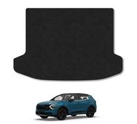 Kia Sportage [Hybrid] (Upper Boot - With Subwoofer) (2021+) Boot Liner Compatible with Mat Accessory Tailored Fit Protector Anti-Slip Durable Custom Fit Dog Friendly Black Trim Binding Easy-Clean