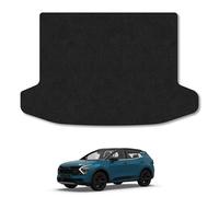 Kia Sportage [Petrol/Diesel - Upper Boot - No Subwoofer] (2021+) Boot Liner Compatible with Mat Accessory Tailored Fit Protector Anti-Slip Durable Custom Fit Dog Friendly Black Trim Binding Easy-Clean