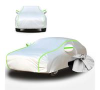 KIA Sportage SUV Car Cover 2019-2023 - Waterproof, Dustproof, UV Resistant With Reflective Strips - Silver/Green
