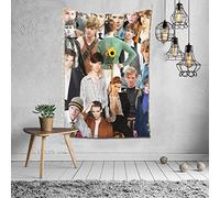 kiaear Tapestry thomas brodie-sangster Tapestries STAR Flag concert Banner Wall Hanging poster flag for Bedroom Living Room Decor College Dorm Room Decoration Fans support Gift 60 * 40 inch