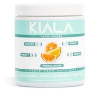 Kiala Nutrition Super Greens, Greens Powder with Spirulina & Chlorella for Digestion, Gut Health, Immunity & Energy, Gluten Free, Vegan, Daily Support for Women, Tropical Splash, 30 Servings