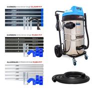 KIAM Cyclone Lite Kv80 Gutter Vacuum 3600W - 20Ft Aluminium Pole Kit