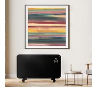 KIAM Designer Electric Glass Panel Heater 2000W With Smart Wifi Alexa And Remote Control - Nr20