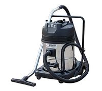 Kiam KV60-3 Triple Motor Industrial Wet& Dry Vacuum Cleaner | 3000W Commercial Hoover | 60 Litre Stainless Steel Tank