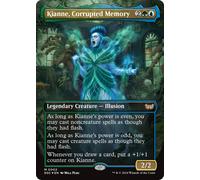 Kianne, Corrupted Memory (Borderless Foil) | Duskmourn: House of Horror Commander