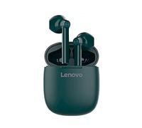 KIANO Lenovo HT30 - Bluetooth 5 Wireless Stereo Earbuds, In-Ear Earphones with Touch Control, Built-in Microphone, Compact Charging Box - Dark Green