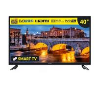 Kiano SlimTV 40 Inch LED Full HD 1920x1080 DLED 176° Viewing Angle Dolby Stereo Audio 2x8W 3xHDMI 2xUSB Black Wall Mount VESA 200x200
