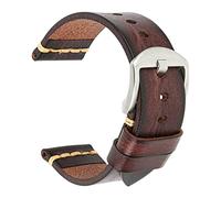 Kiaoeiuyti Maikes Genuine Leather Watchband For Galaxy Watch Strap 20mm 22mm 24mm Watch Band Tissote Timex Omega Wrist Bracelets Interesting life
