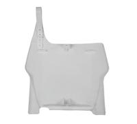 KIAOPU Compatible Motorcycle Dirt Bike Pit Front Number Plates Name Panel Compatible with CR CRF 250R 450R 2004 2005 2006 2007 Off Road Motocross Parts(Red)(WHITE)