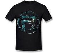 kiapu Habo Line Men's Tshirt Cute Periphery Logo Black 3XL