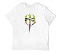 kiapu Men's The Hardy Boyz Retro Short Sleeve En'S T-Shirt White L