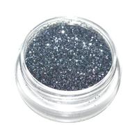 Kiara World Grey Charcoal Eye Shadow Loose Pot Glitter Dust Body Face Nail Art Party Shimmer Make-Up
