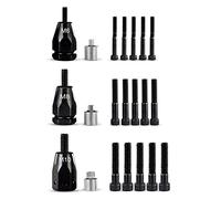 KIARUO M6 M8 M10 Metric Self-Locking Rivet Nut Gun Head, Use for Model LM07 Pneumatic Rivet Nut Gun