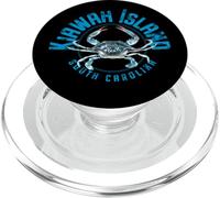 Kiawah Island South Carolina Blue Crab Design PopSockets PopGrip for MagSafe