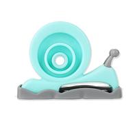 Kibbidea 2-Piece Children's Stainless Steel Vegetable Peeler Set, Turquoise, Suitable for Ages 3+