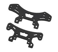 KiBcsLic 1/10 RC Car Shock Absorber Bridge Front And Rear, Spare Part, Portable Carbon Fiber Accessory for