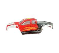 KiBcsLic 1/10 Scale RC Car Body Shell Accessories Replaces High Performance for 2996A RC Car Toy, Red