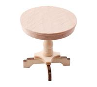 KiBcsLic 1:12 Scale Toy Dollhouse Wooden Table Children Toy Accessories
