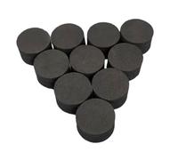 KiBcsLic 10-Piece Drum Trigger Sponge Column for Training, Replacement for Silent DIY Electronic Drum Kit with Self- Backing, 20 Mm High, 28x20mm