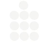 KiBcsLic 10 Pieces Flat Mineral Spare Parts Watchmaker, 34.5mm