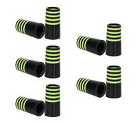 KiBcsLic 10 Pieces Golf Iron Ferrules .370 Golf Ferrules Portable Practical Golf Club Parts Covers for Outdoor Sports Golf Course, Style A