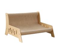 KiBcsLic 2 in 1 Large Cat Scratcher Lounge Couch Accessories Comfortable Sisal Topped