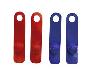 KiBcsLic 2 Pairs of Leg Protectors for Roosters - Practical Premium And Professional Protection for The Legs of Fighting Roosters