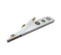 KiBcsLic 2 Pcs Guitar Nut Marker Guitar Tool Alloy Accurate Marking Tool for Classical Instrument Making And Repairing Suitable for Musicians A