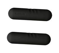 KiBcsLic 2-piece Dumbbell Hand Weight Bar Dumbbell Set for Workout, Non-slip Hand Weights for Lifting Children And Adults for Running on The Bar, Black