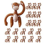KiBcsLic 20 Inflatable Props, Versatile Jungle Decoration, Decorative, Cute, Interactive Inflatable Animal Figures