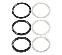 KiBcsLic 24/29/30 Mm, 6 Pieces Bottom Bracket Spacers, Axle Washers, Bottom Bracket Crankset Washers for BB86/91/92/PF30/BB30, 24mm
