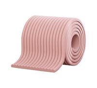KiBcsLic 2m Edge Protector, Desk Edge Protection Strip, Corner Protector for Children's Room, Kitchen, Stairs, Pink
