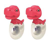 KiBcsLic 2Pcs Soaker, Portable Spray Toy for Summer Fun in Park Yard Pool, red