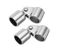 KiBcsLic 2x Jaw Slide and Eye End Stainless Steel Accessories Sturdy Bimini Top Hardware, 22mm