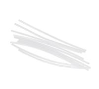 KiBcsLic 2x10Pcs Fishing Rig Making Heat Shrink Rig Tubes Sleeve Hook Connector White, 2 Pcs