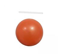 KiBcsLic 2xSmall Pilates Ball Core Ball Heavy Duty Thickened 9 Inch Exercise Ball Ball for Gymnastics Working Out Stability Home Gym, 3 Pcs