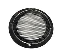 KiBcsLic 3.5 inch Speaker Grill Cover Protector Easy Installation Replace Part Metal Mesh Speaker Guard for Household Music Festival, Black