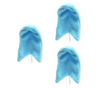 KiBcsLic 3-Piece Parrot Blanket Bird Bed Blanket Nest Pad for Parrots, Lovebirds, Canaries for Pet Care, Resting Place, Home Decoration, Light Blue