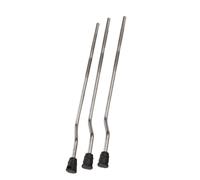 KiBcsLic 3 Pieces Drum Leg Floor Tom Feet Professional Stable Metal Leg for Drum
