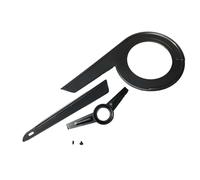 KiBcsLic 40-44T Chainring Retractable Chain Cover Chain Guard Chain Box, Black, Style A