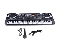 KiBcsLic 61Key Electronic Keyboard 16 Timbre 10 for Kids Piano
