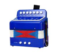 KiBcsLic 7-key for, Learning Tool with 7 Keys, Musical Toy, Instrument, Mini, Musical Toy for Home, Gift, Play in, Blue