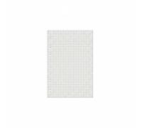 KiBcsLic 80 Sheets Loose Leaf Refill Paper Multiple Designs Medium-Sized Refill Writing Experience Medium-Sized Journal Inserts for Artists, White, A5 Grid