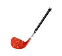 KiBcsLic Adjustable Golf Club with Extendable Shaft, Oversized Head, Stainless Steel PP Material, Training Club for Friends, Family, Outdoor Use, Red